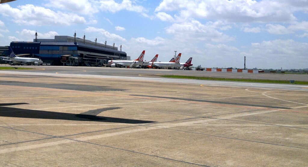 Aeroporto Salgado Filho em Porto Alegre