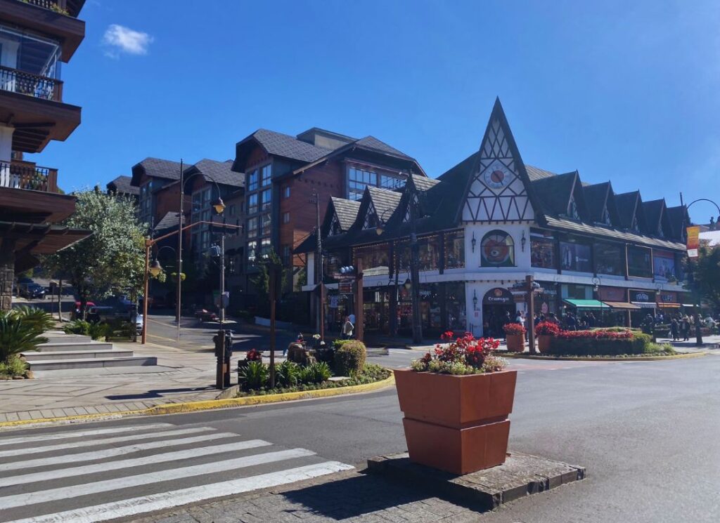 Foto do Centro de Gramado.