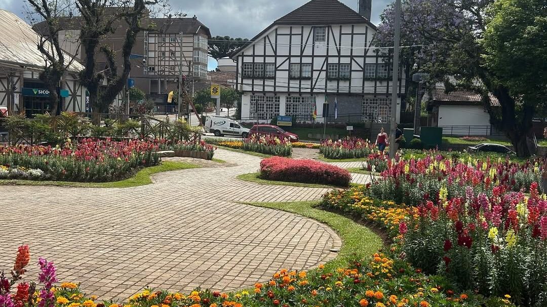 Praça das Flores, Nova Petrópolis